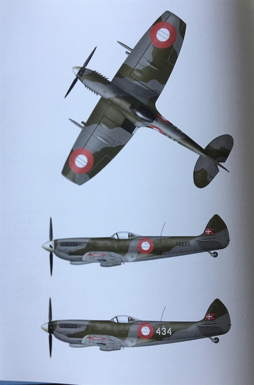 DMC Decals 1:32 Spitfire flag og kokarder, sen RDAF